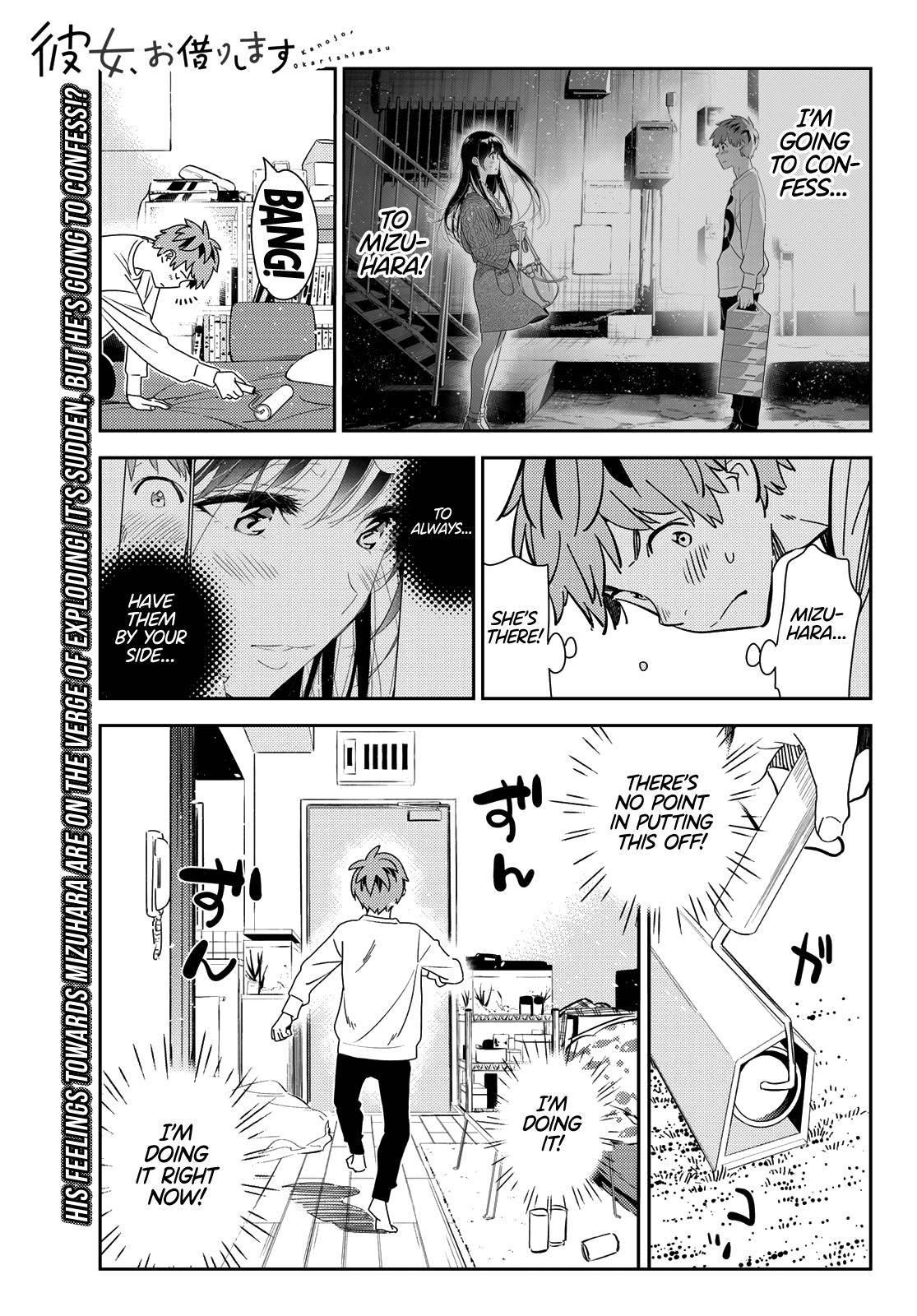 Kanojo, Okarishimasu Chapter 181 page 1 - Chapter 181: The Girlfriend and Determination (Part 2)