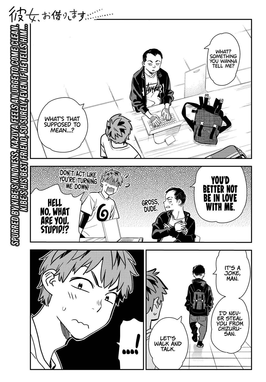 Kanojo, Okarishimasu Chapter 182 page 1 - Chapter 182: The Girlfriend and Determination (Part 2)