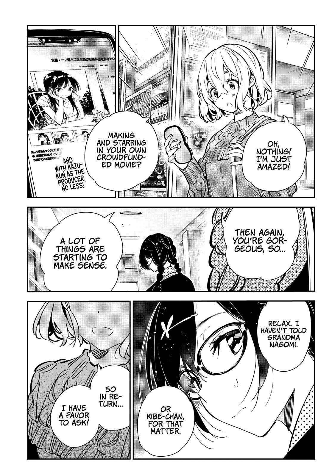 Kanojo, Okarishimasu Chapter 182 page 19 - Chapter 182: The Girlfriend and Determination (Part 2)