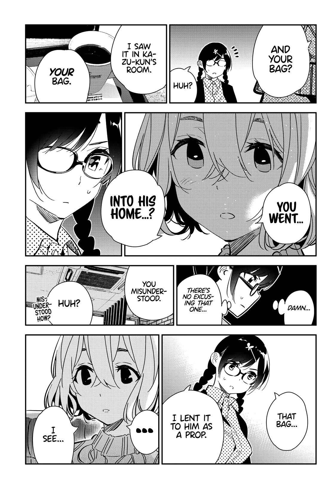 Kanojo, Okarishimasu Chapter 183 page 13 - Chapter 183: The Girlfriend and the Ex (Part 5)