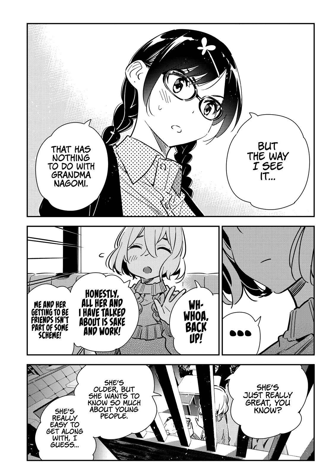 Kanojo, Okarishimasu Chapter 183 page 15 - Chapter 183: The Girlfriend and the Ex (Part 5)