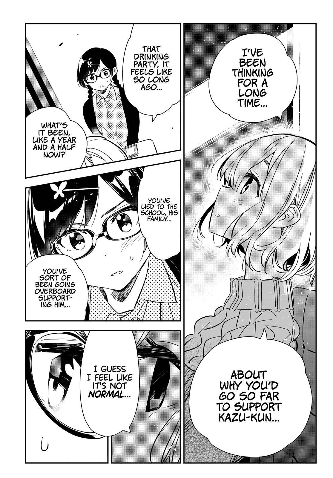 Kanojo, Okarishimasu Chapter 183 page 17 - Chapter 183: The Girlfriend and the Ex (Part 5)