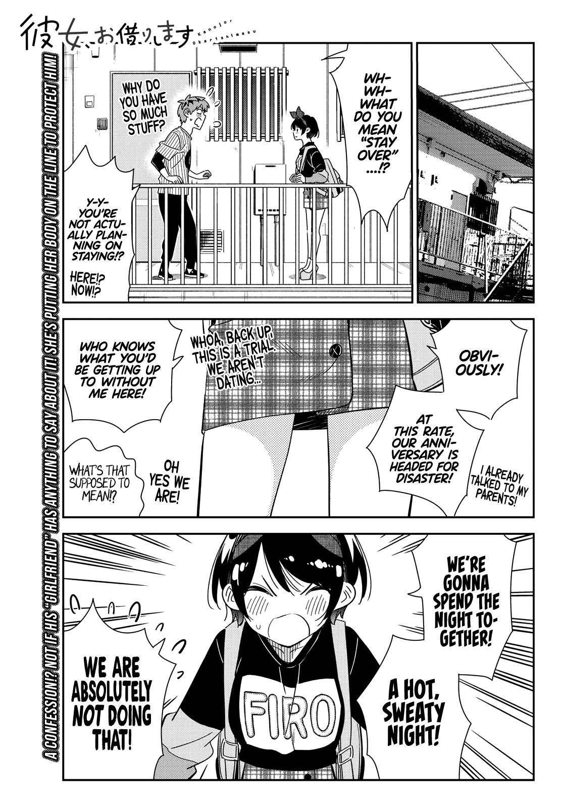 Kanojo, Okarishimasu Chapter 185 page 1 - Chapter 185: The Girlfriend and the All-Out Defense