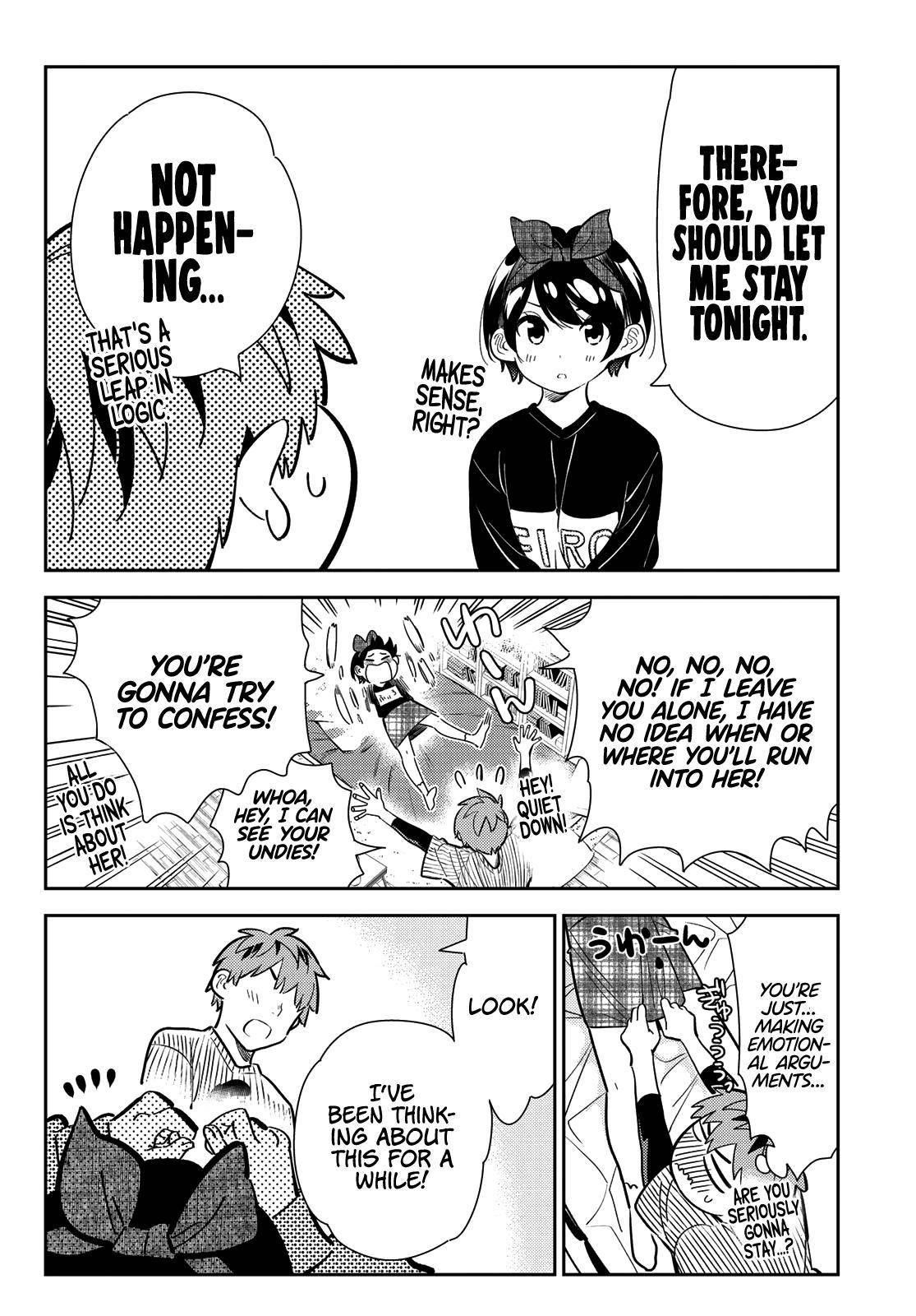 Kanojo, Okarishimasu Chapter 185 page 10 - Chapter 185: The Girlfriend and the All-Out Defense