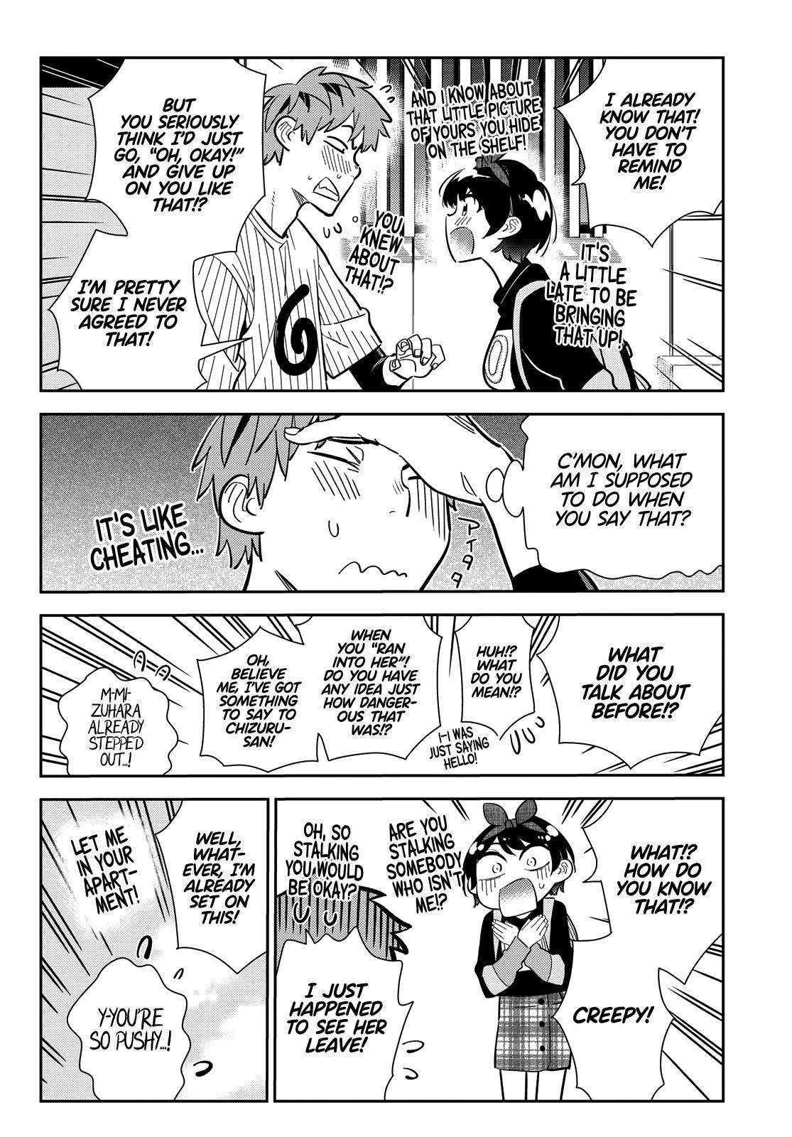 Kanojo, Okarishimasu Chapter 185 page 4 - Chapter 185: The Girlfriend and the All-Out Defense