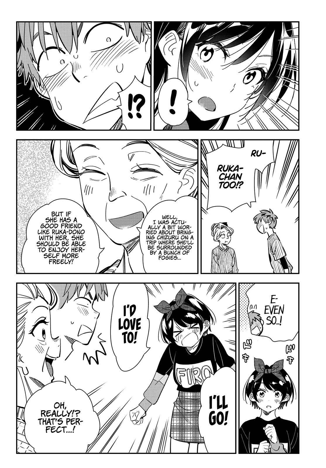 Kanojo, Okarishimasu Chapter 186 page 10 - Chapter 186: The Girlfriend and the No-Go