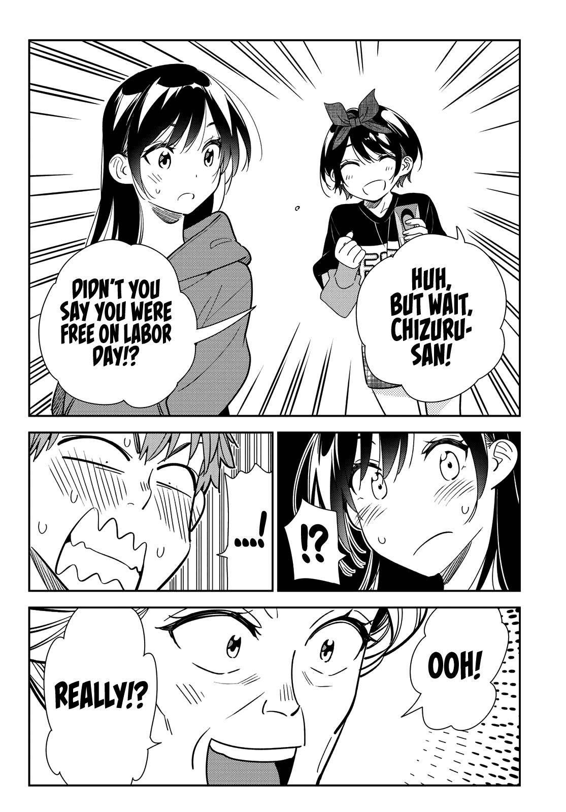 Kanojo, Okarishimasu Chapter 186 page 12 - Chapter 186: The Girlfriend and the No-Go