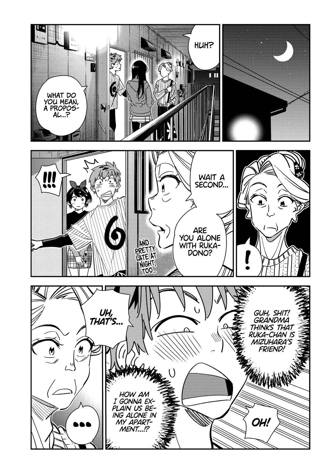Kanojo, Okarishimasu Chapter 186 page 3 - Chapter 186: The Girlfriend and the No-Go