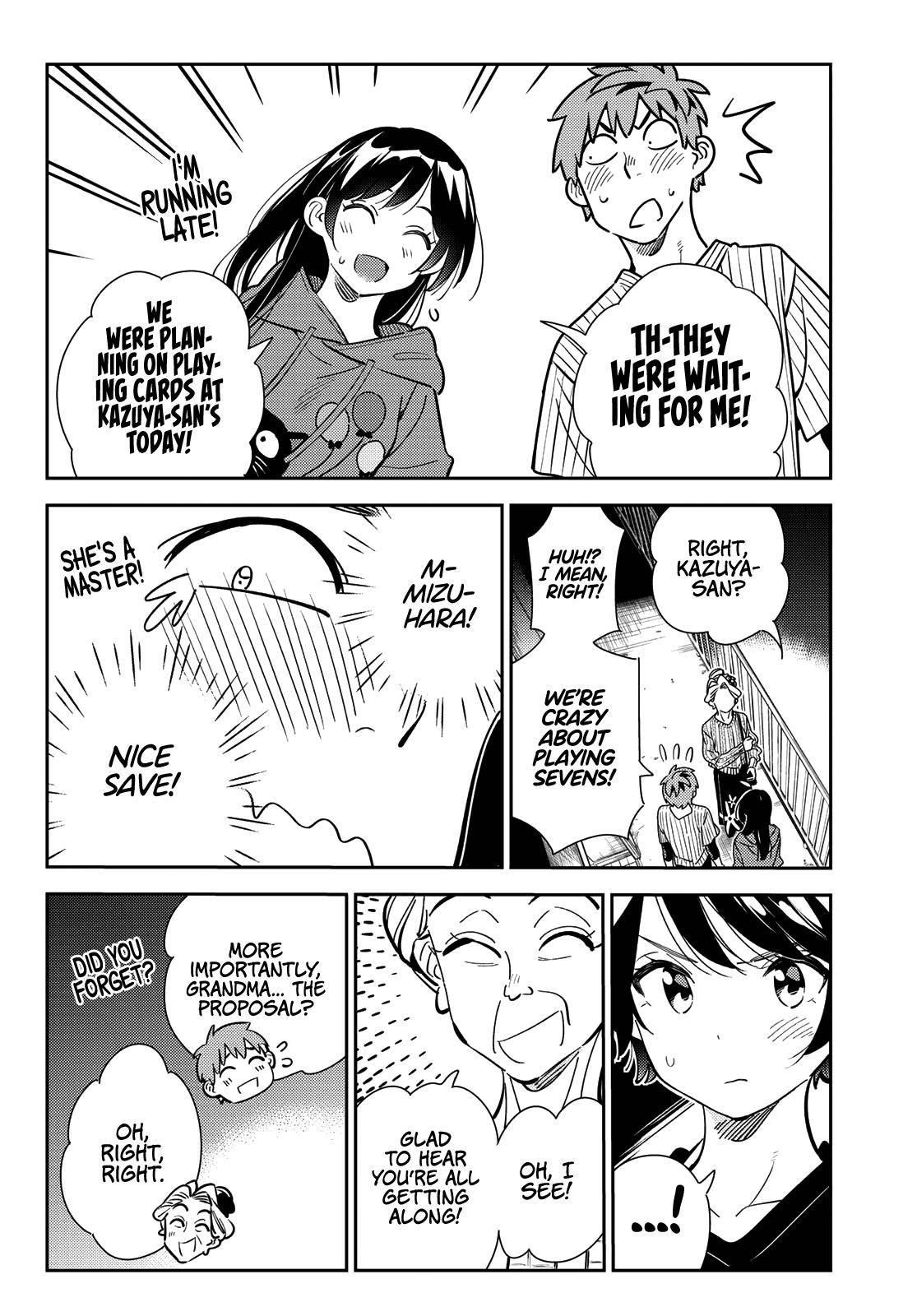 Kanojo, Okarishimasu Chapter 186 page 4 - Chapter 186: The Girlfriend and the No-Go