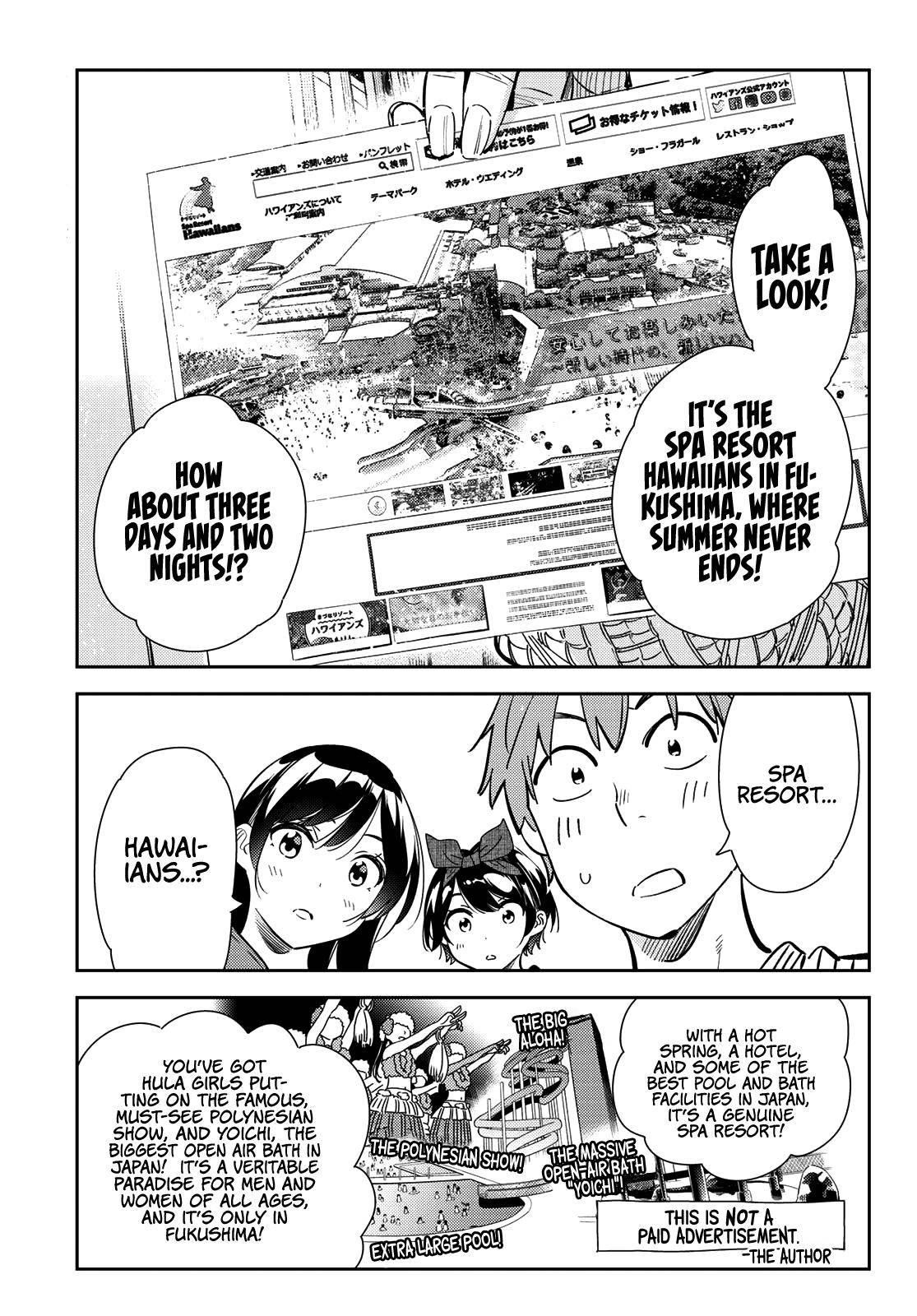 Kanojo, Okarishimasu Chapter 186 page 5 - Chapter 186: The Girlfriend and the No-Go