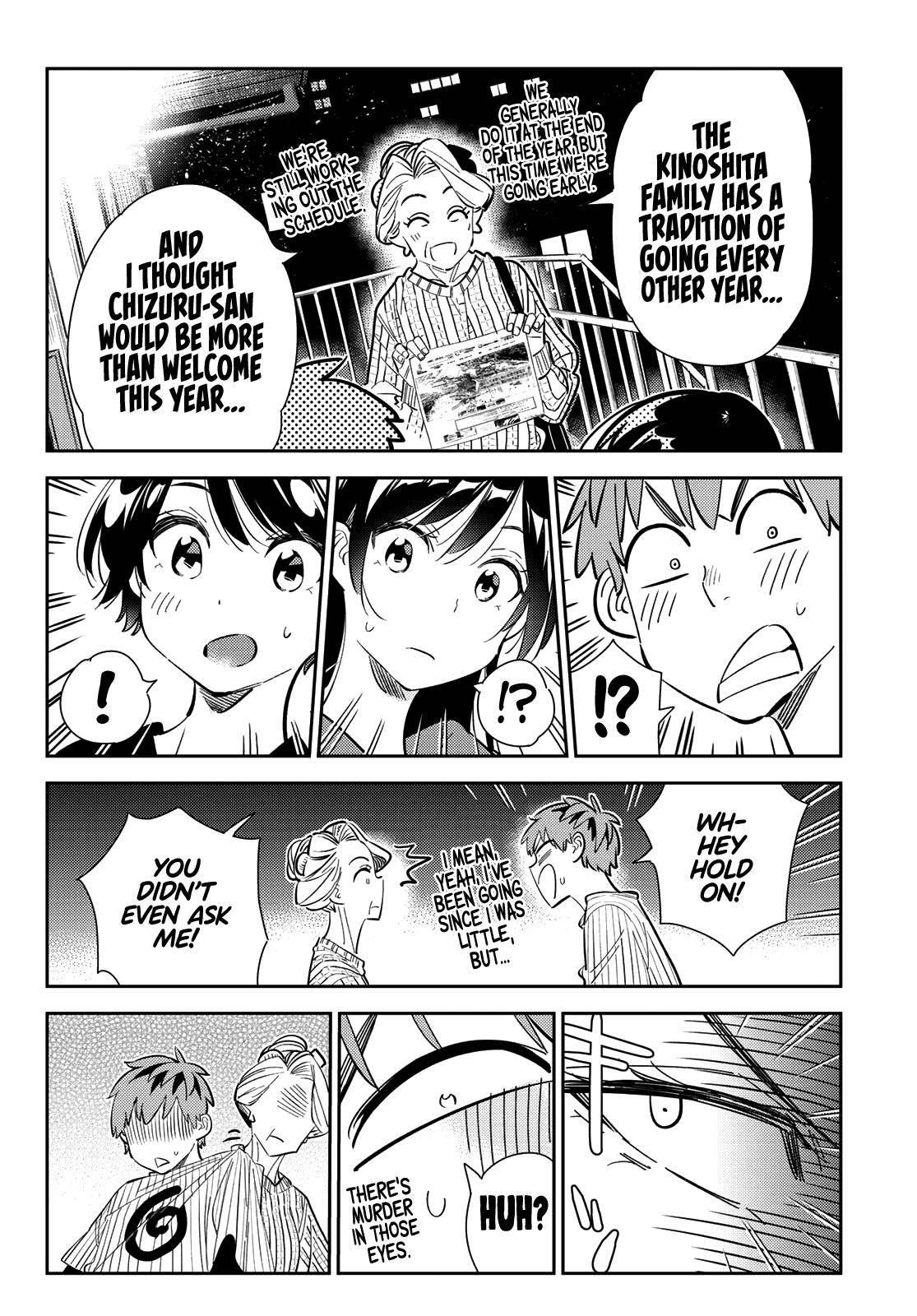 Kanojo, Okarishimasu Chapter 186 page 6 - Chapter 186: The Girlfriend and the No-Go