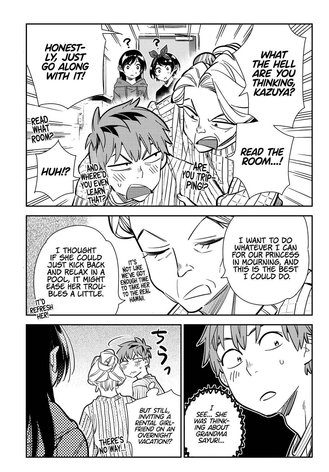 Kanojo, Okarishimasu Chapter 186 page 7 - Chapter 186: The Girlfriend and the No-Go