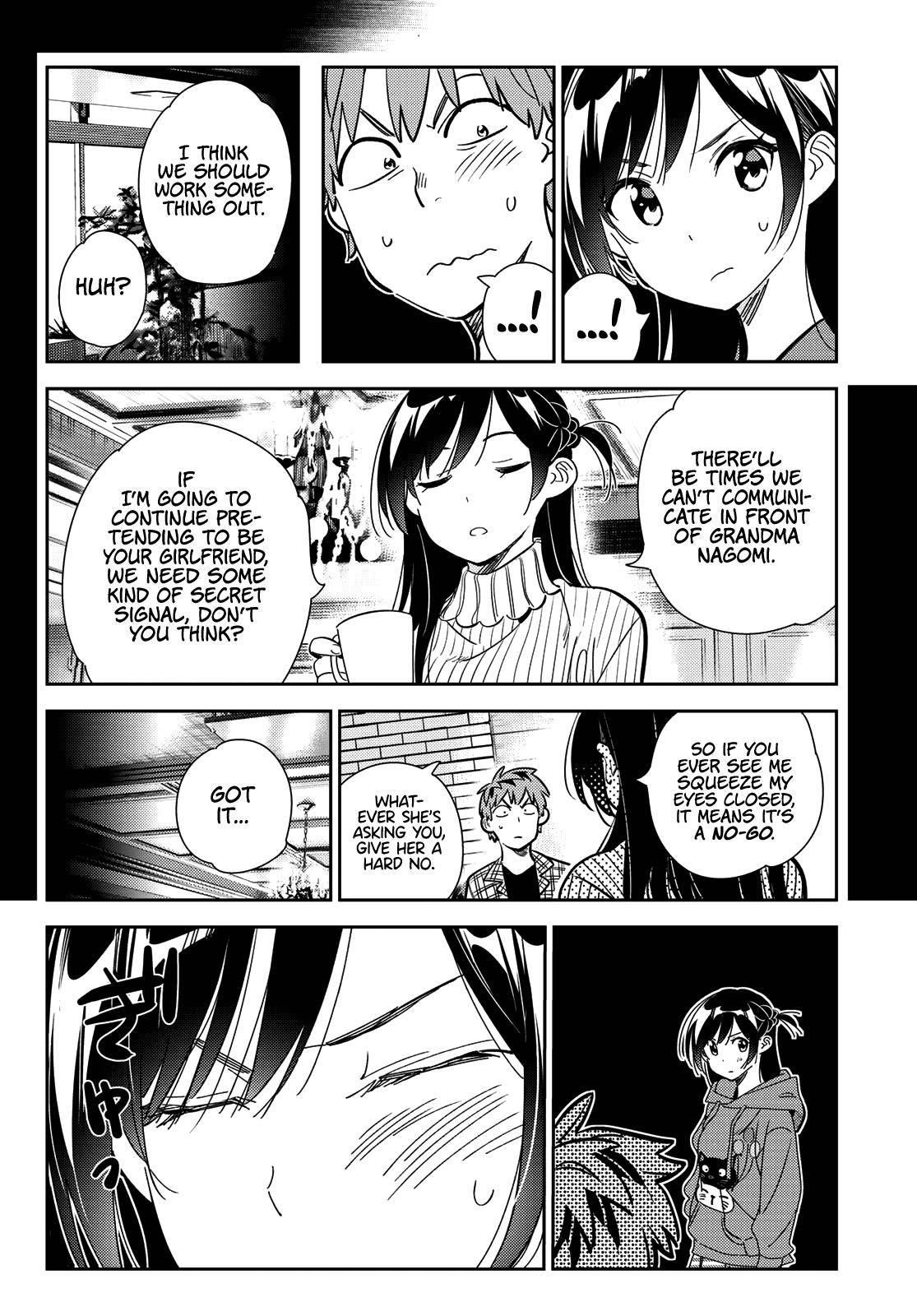 Kanojo, Okarishimasu Chapter 186 page 8 - Chapter 186: The Girlfriend and the No-Go