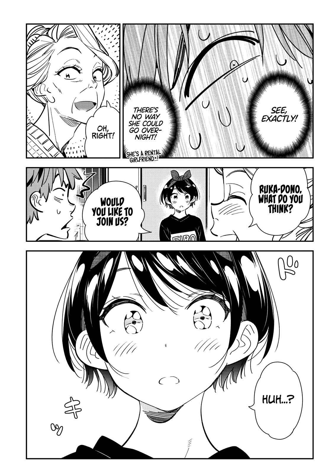 Kanojo, Okarishimasu Chapter 186 page 9 - Chapter 186: The Girlfriend and the No-Go