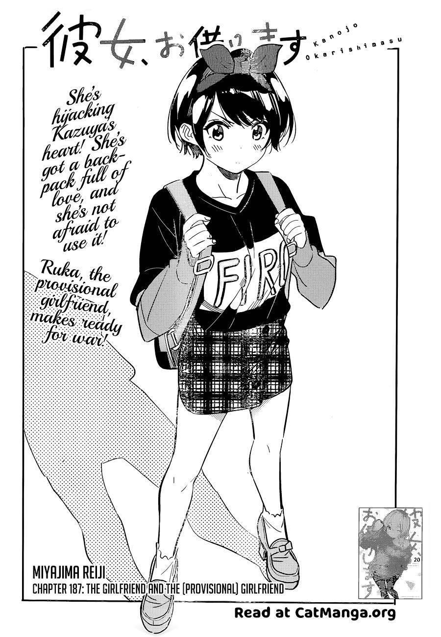 Kanojo, Okarishimasu Chapter 187 page 2 - Chapter 187: The Girlfriend and the (Provisional) Girlfriend