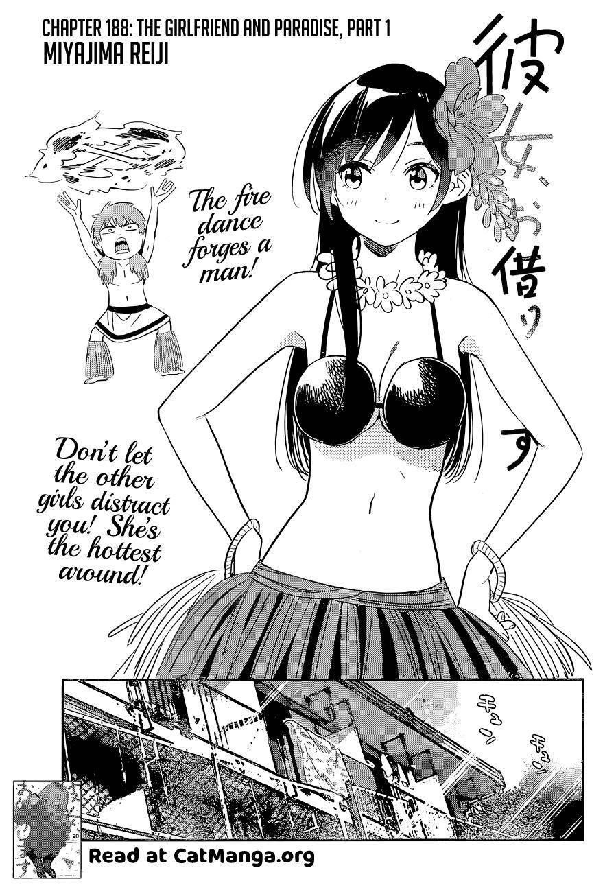 Kanojo, Okarishimasu Chapter 188 page 1 - Chapter 188: The Girlfriend and Paradise (Part 1)