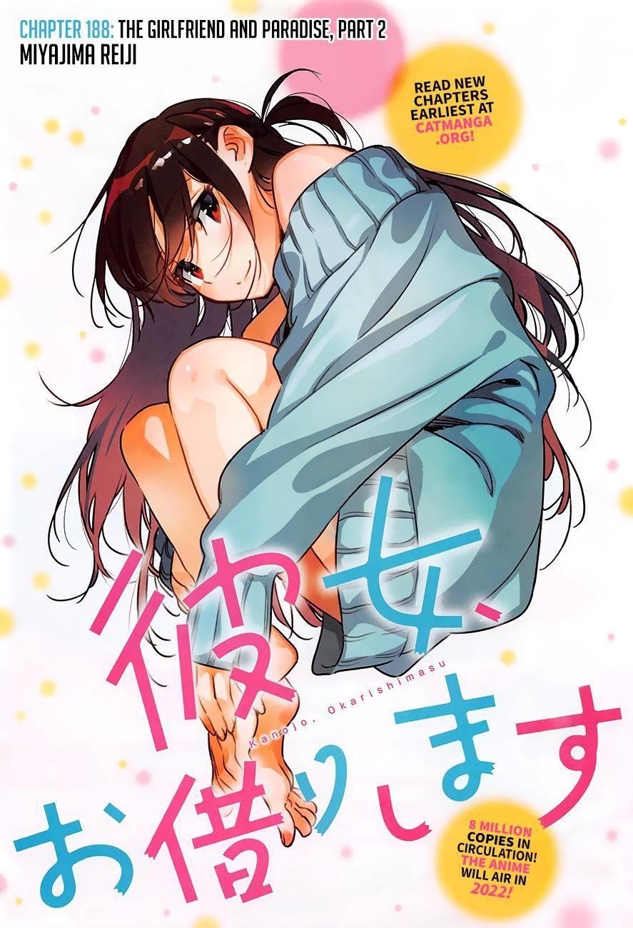 Kanojo, Okarishimasu Chapter 189 page 1 - Chapter 189: The Girlfriend and Paradise (Part 2)
