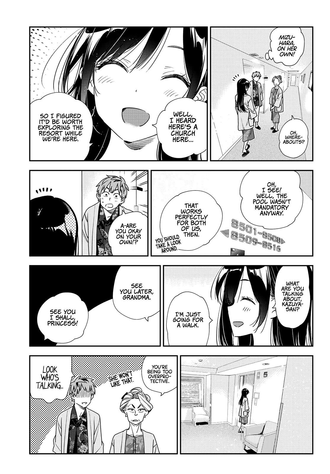 Kanojo, Okarishimasu Chapter 209 page 15 - Chapter 209: The Girlfriend and Paradise (Part 22)
