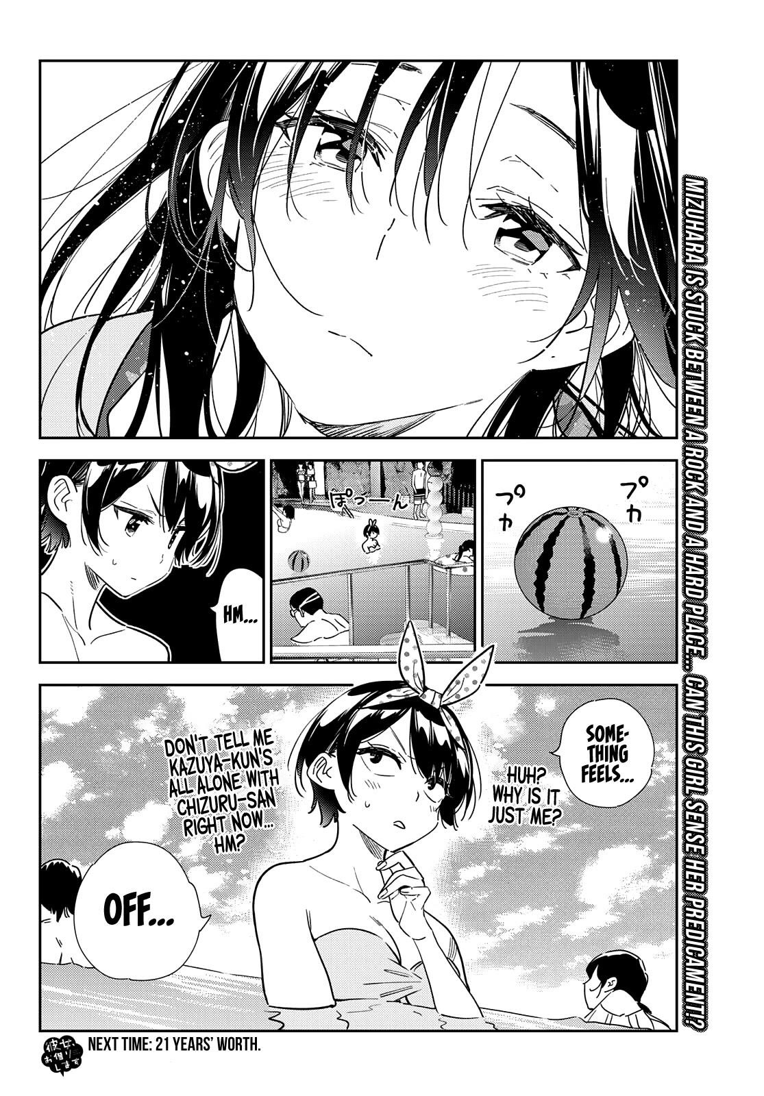 Kanojo, Okarishimasu Chapter 209 page 20 - Chapter 209: The Girlfriend and Paradise (Part 22)