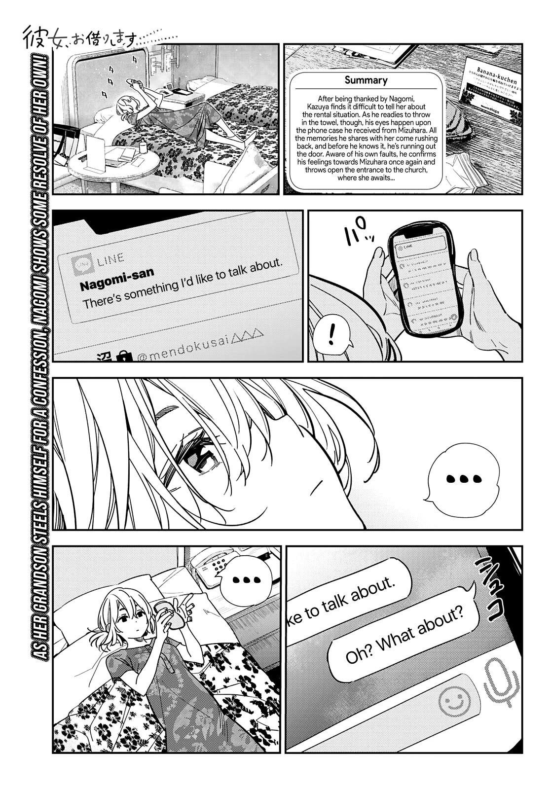 Kanojo, Okarishimasu Chapter 212 page 1 - Chapter 212: The Girlfriend and Paradise (Part 25)