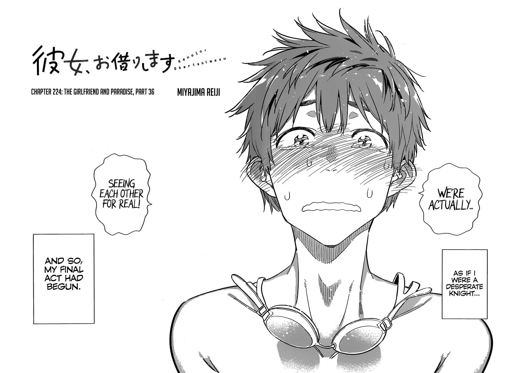 Kanojo, Okarishimasu Chapter 224 page 4 - Chapter 224: The Girlfriend And Paradise (Part 36)