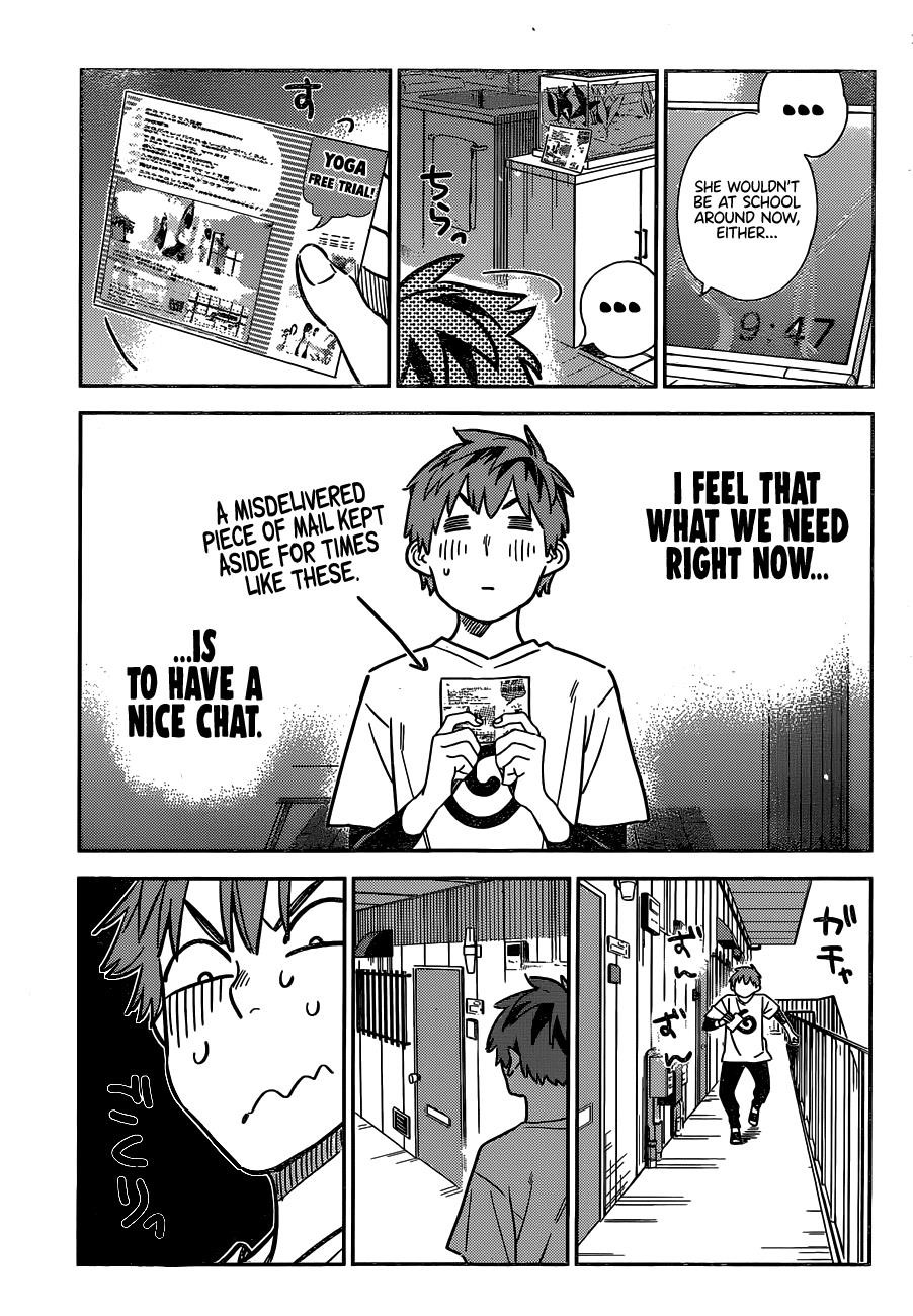Kanojo, Okarishimasu Chapter 232 page 13 - Chapter 232: The Girlfriend and the Kiss (Part 1)