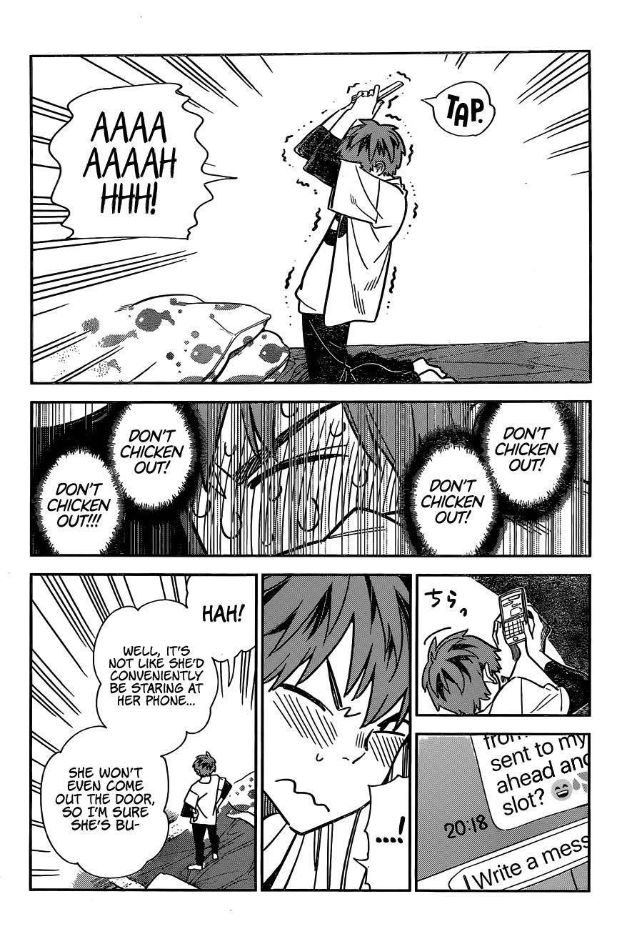 Kanojo, Okarishimasu Chapter 233 page 12 - Chapter 233: The Girlfriend and the Kiss (Part 2)