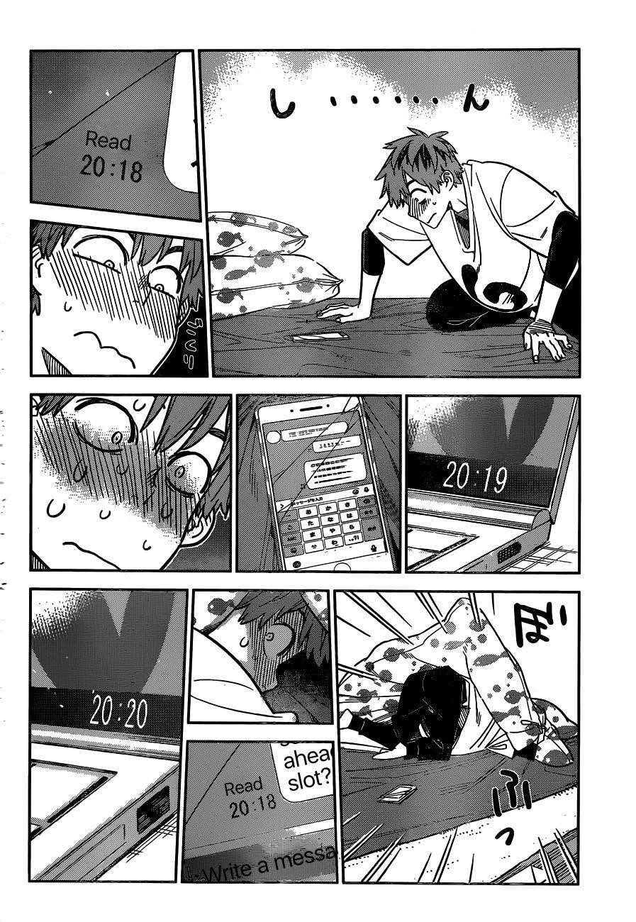 Kanojo, Okarishimasu Chapter 233 page 14 - Chapter 233: The Girlfriend and the Kiss (Part 2)