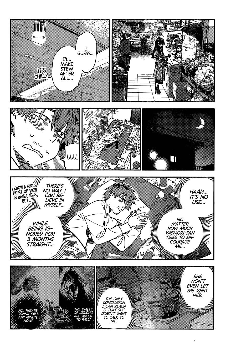 Kanojo, Okarishimasu Chapter 234 page 16 - Chapter 234: The Girlfriend and the Kiss (Part 3)