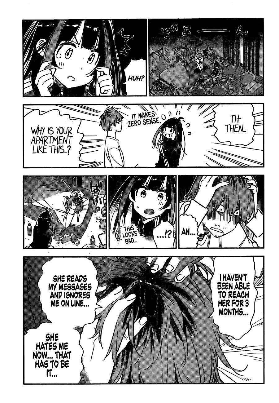 Kanojo, Okarishimasu Chapter 234 page 9 - Chapter 234: The Girlfriend and the Kiss (Part 3)