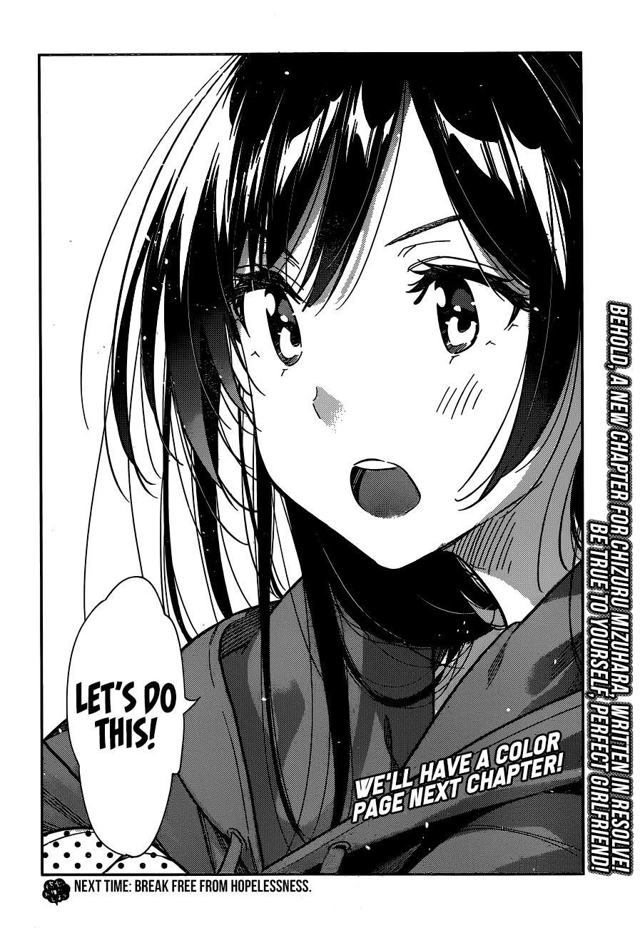 Kanojo, Okarishimasu Chapter 235 page 19 - Chapter 235: The Girlfriend and the Kiss (Part 4)