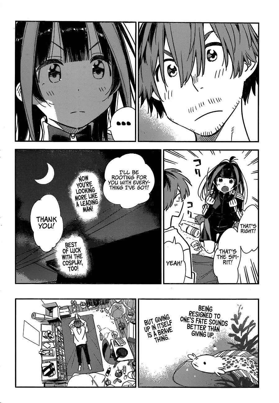 Kanojo, Okarishimasu Chapter 236 page 14 - Chapter 236: The Girlfriend and the Kiss (Part 5)