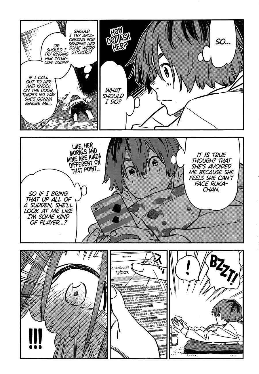 Kanojo, Okarishimasu Chapter 236 page 15 - Chapter 236: The Girlfriend and the Kiss (Part 5)