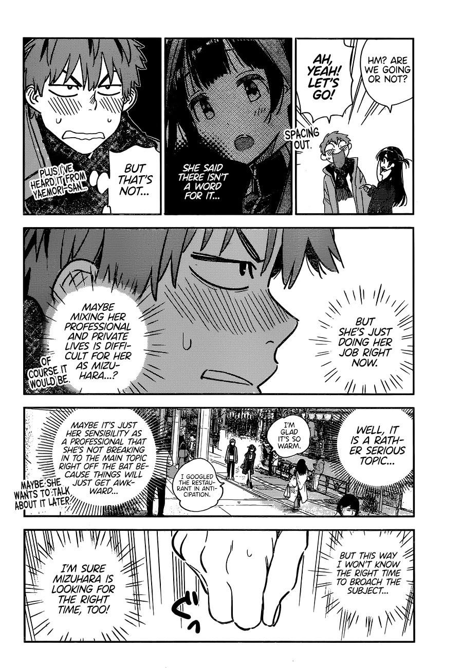 Kanojo, Okarishimasu Chapter 237 page 10 - Chapter 237: The Girlfriend and the Kiss (Part 6)