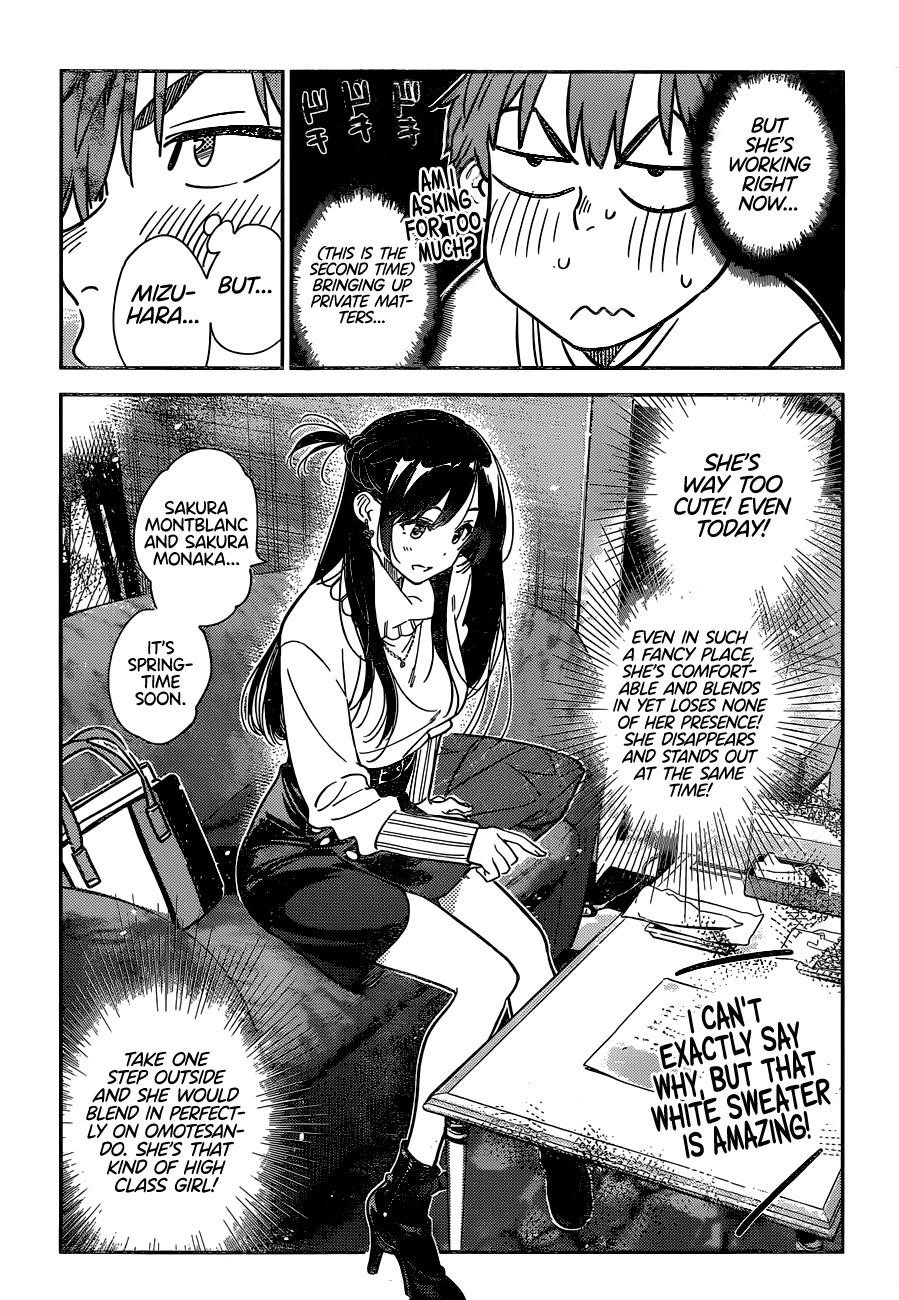 Kanojo, Okarishimasu Chapter 237 page 14 - Chapter 237: The Girlfriend and the Kiss (Part 6)