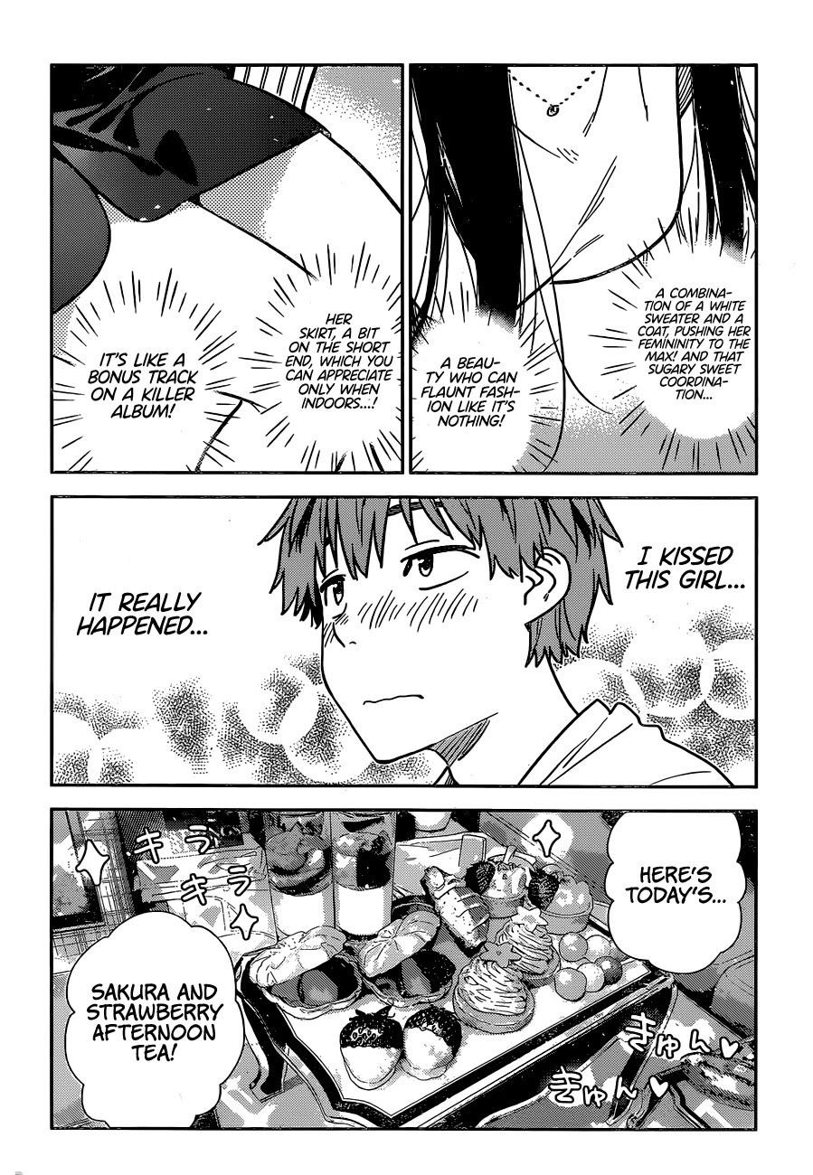 Kanojo, Okarishimasu Chapter 237 page 15 - Chapter 237: The Girlfriend and the Kiss (Part 6)