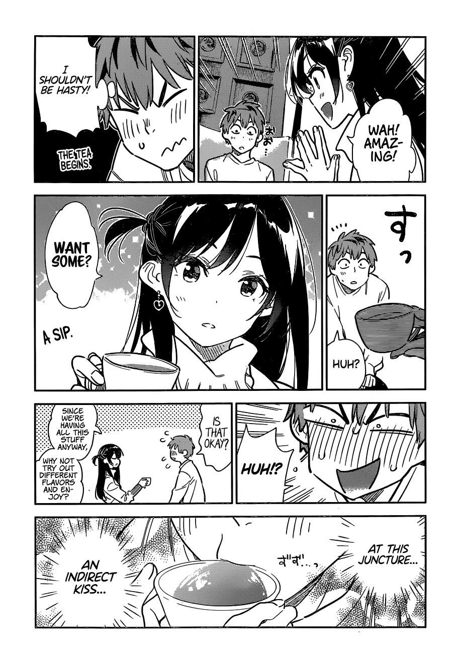 Kanojo, Okarishimasu Chapter 237 page 16 - Chapter 237: The Girlfriend and the Kiss (Part 6)