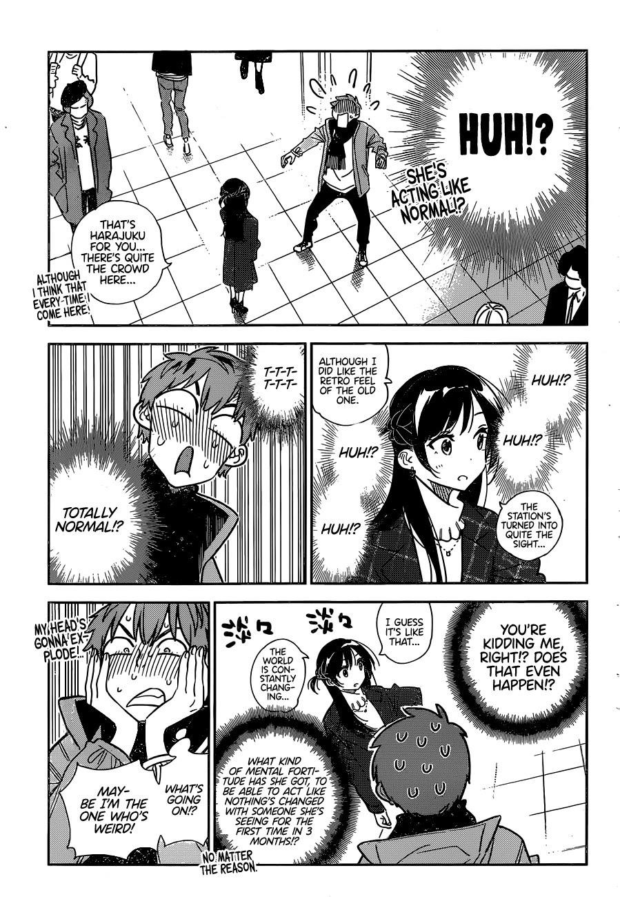Kanojo, Okarishimasu Chapter 237 page 9 - Chapter 237: The Girlfriend and the Kiss (Part 6)