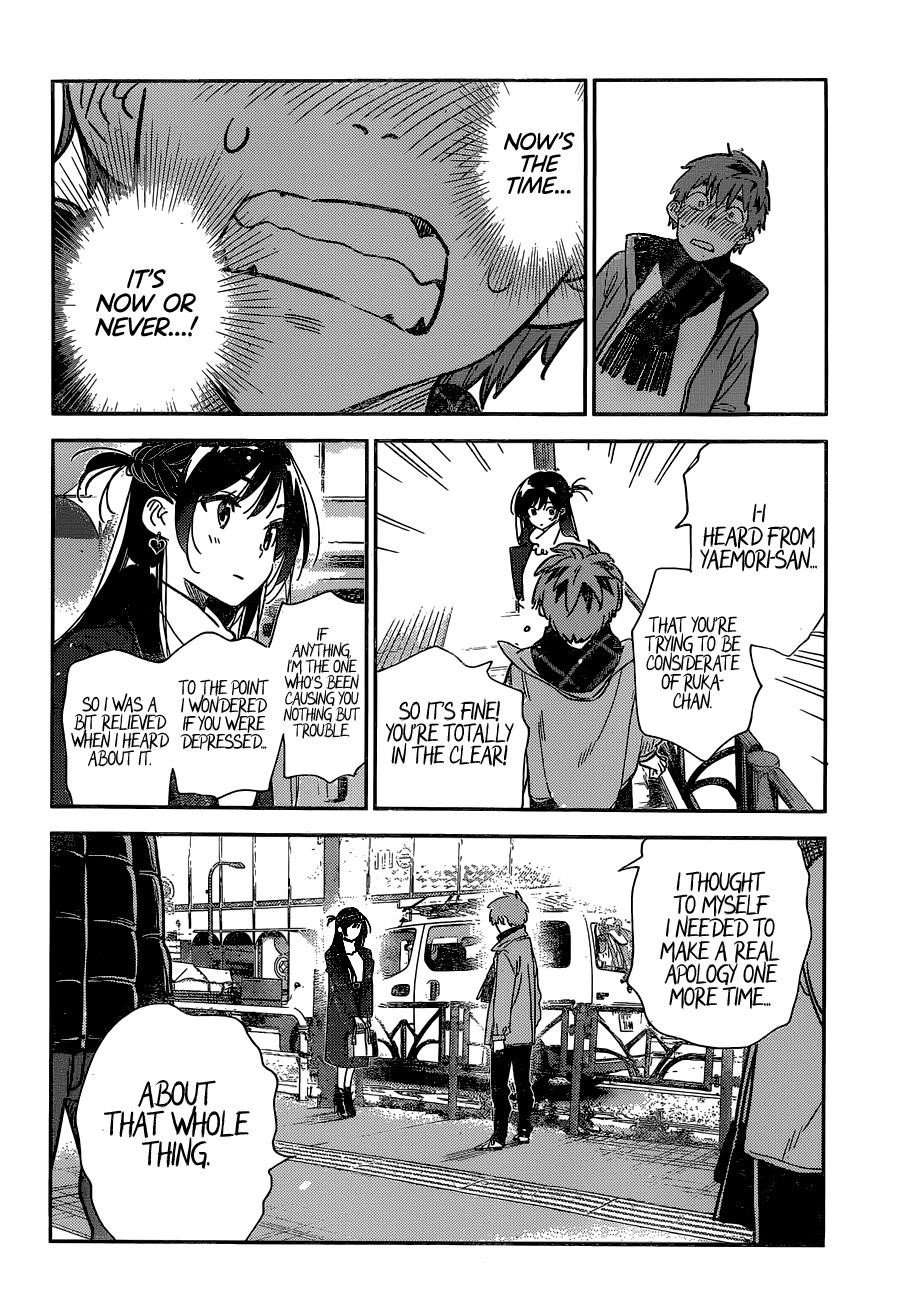 Kanojo, Okarishimasu Chapter 238 page 13 - Chapter 238: The Girlfriend and the Kiss (Part 7)
