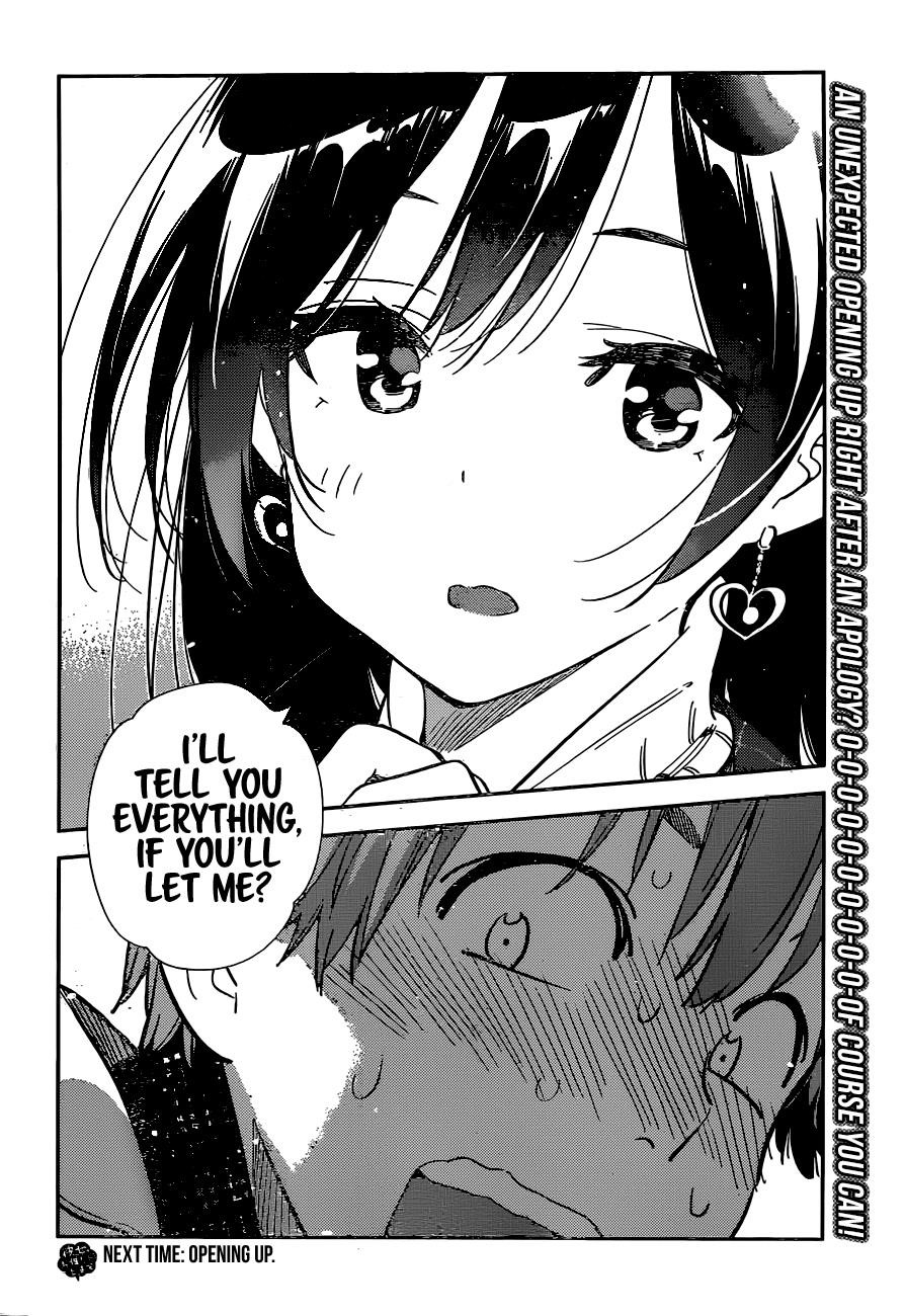 Kanojo, Okarishimasu Chapter 238 page 19 - Chapter 238: The Girlfriend and the Kiss (Part 7)