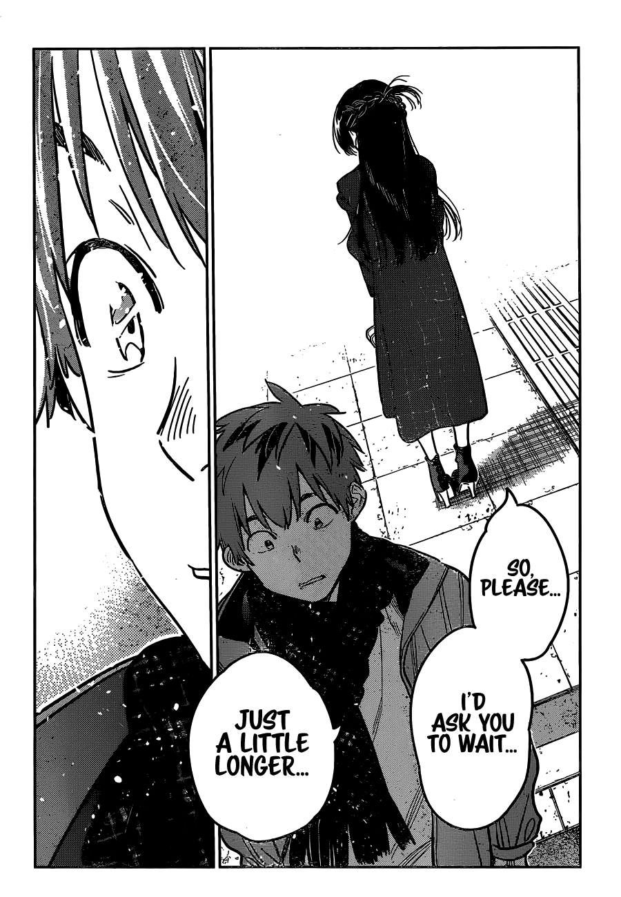 Kanojo, Okarishimasu Chapter 239 page 14 - Chapter 239: The Girlfriend and the Kiss (Part 8)