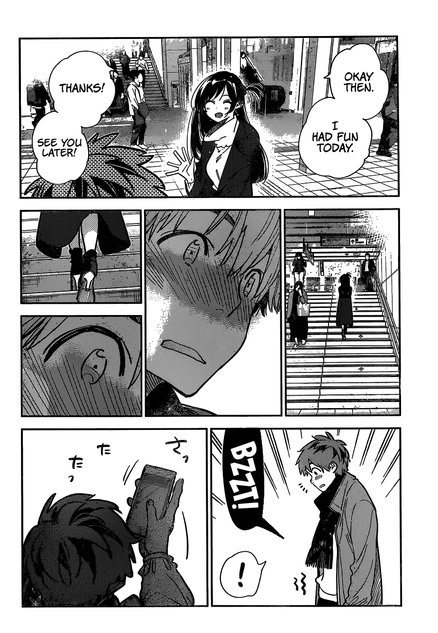 Kanojo, Okarishimasu Chapter 239 page 17 - Chapter 239: The Girlfriend and the Kiss (Part 8)
