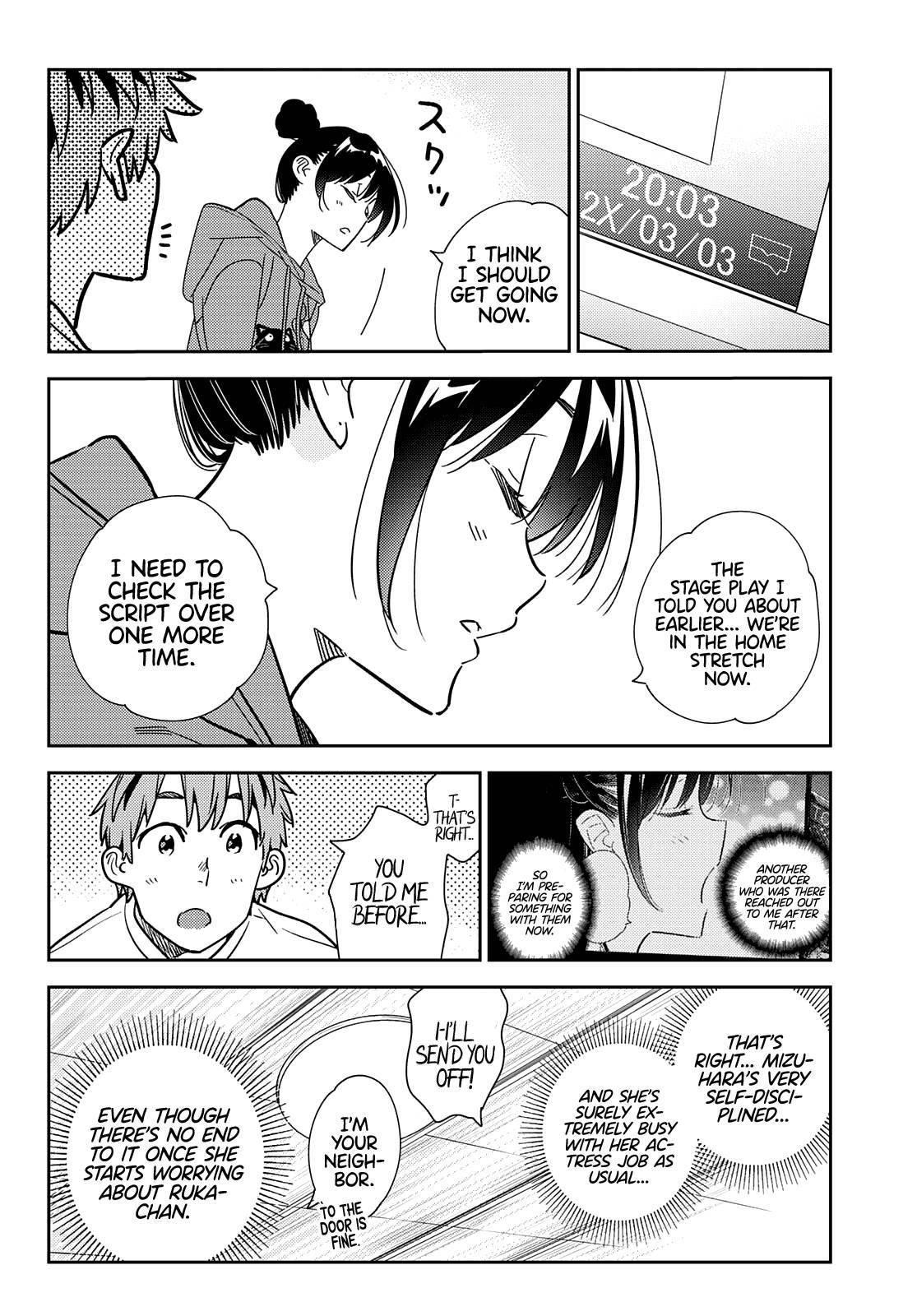 Kanojo, Okarishimasu Chapter 242 page 12 - Chapter 242: The Girlfriend and the Investigation (Part 3)