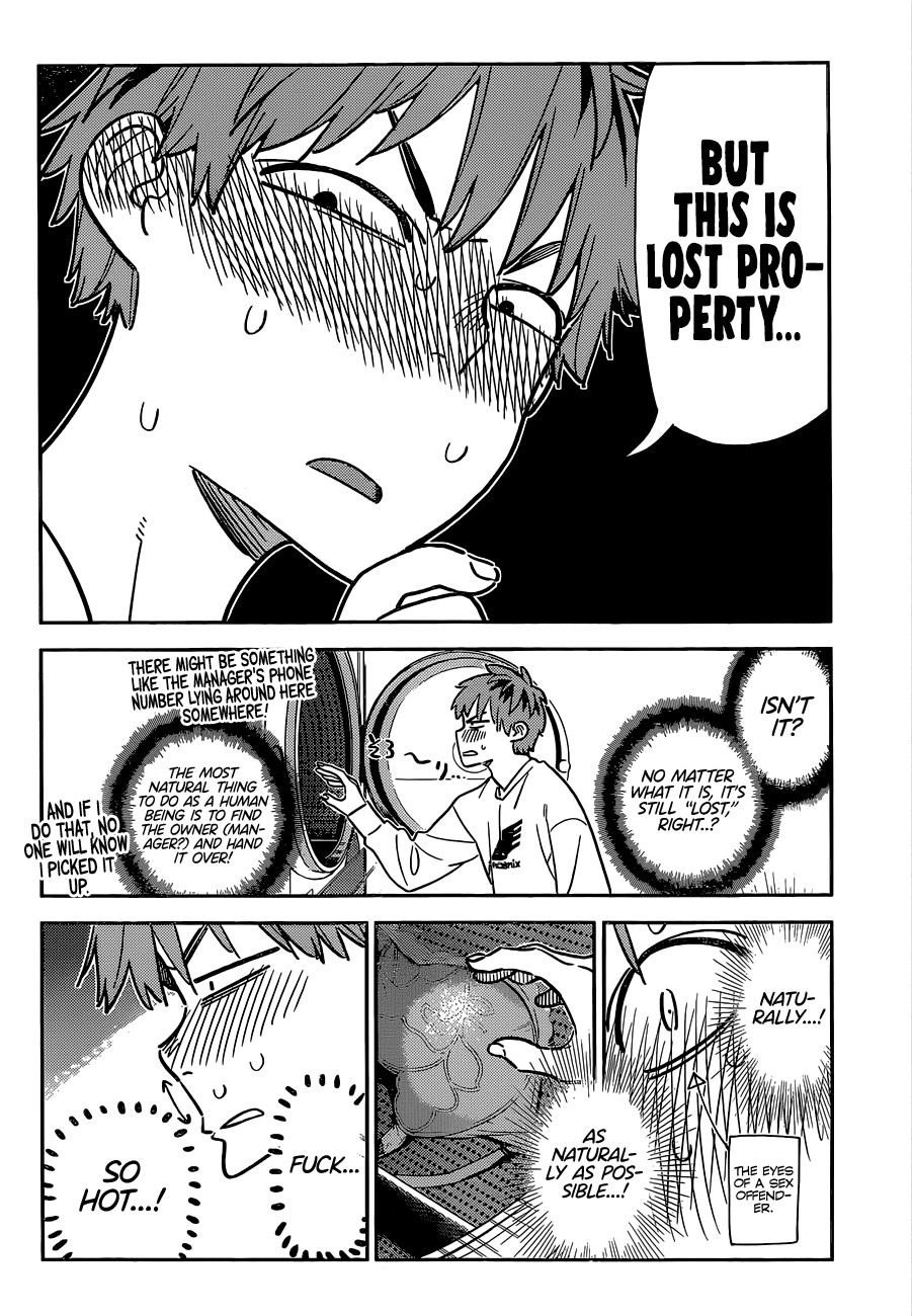 Kanojo, Okarishimasu Chapter 243 page 11 - Chapter 243: The Girlfriend and the Bra