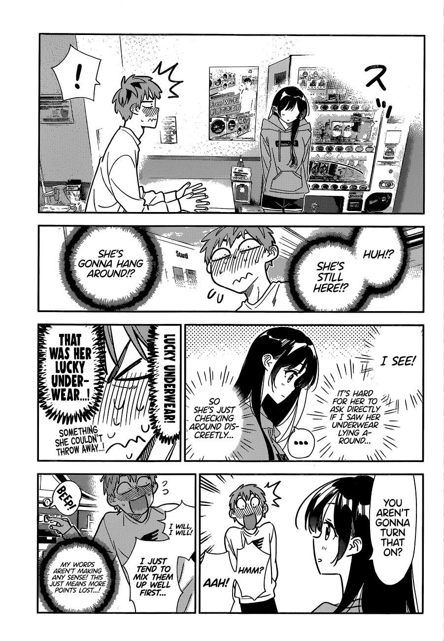 Kanojo, Okarishimasu Chapter 243 page 14 - Chapter 243: The Girlfriend and the Bra