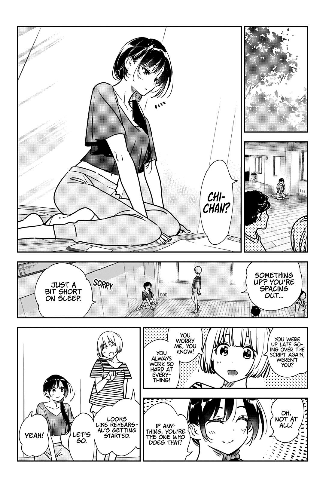 Kanojo, Okarishimasu Chapter 244 page 10 - Chapter 244: The Girlfriend and the LINE Chat