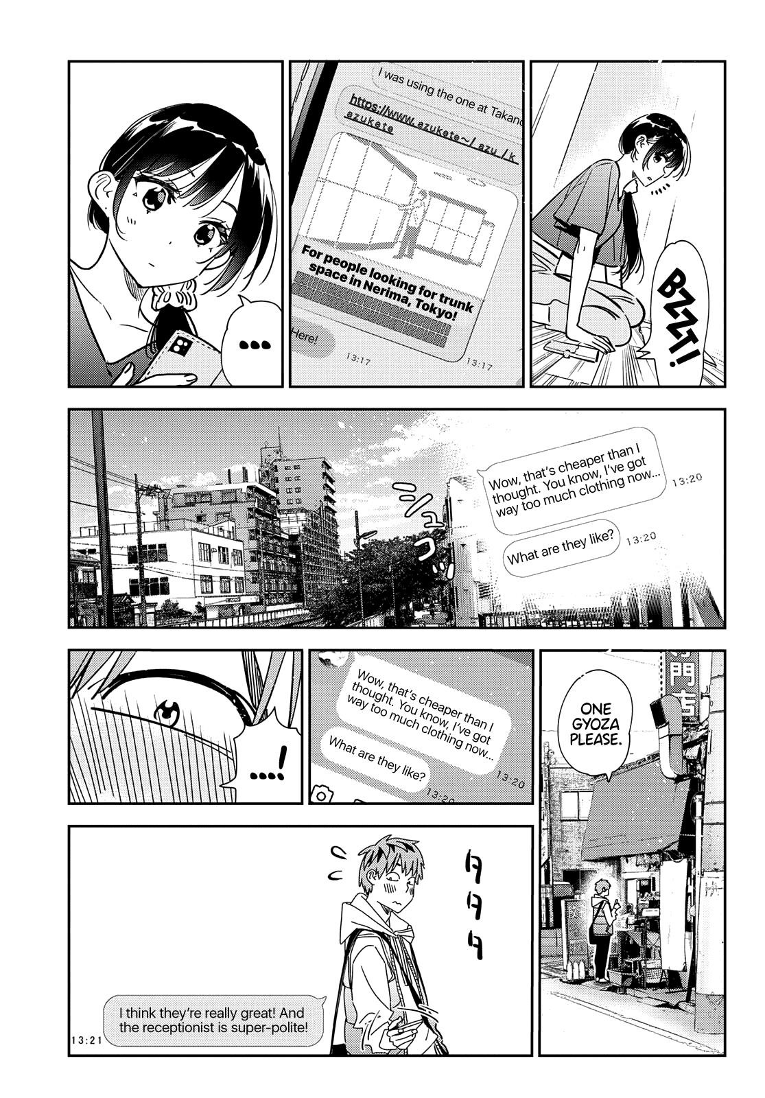 Kanojo, Okarishimasu Chapter 244 page 11 - Chapter 244: The Girlfriend and the LINE Chat