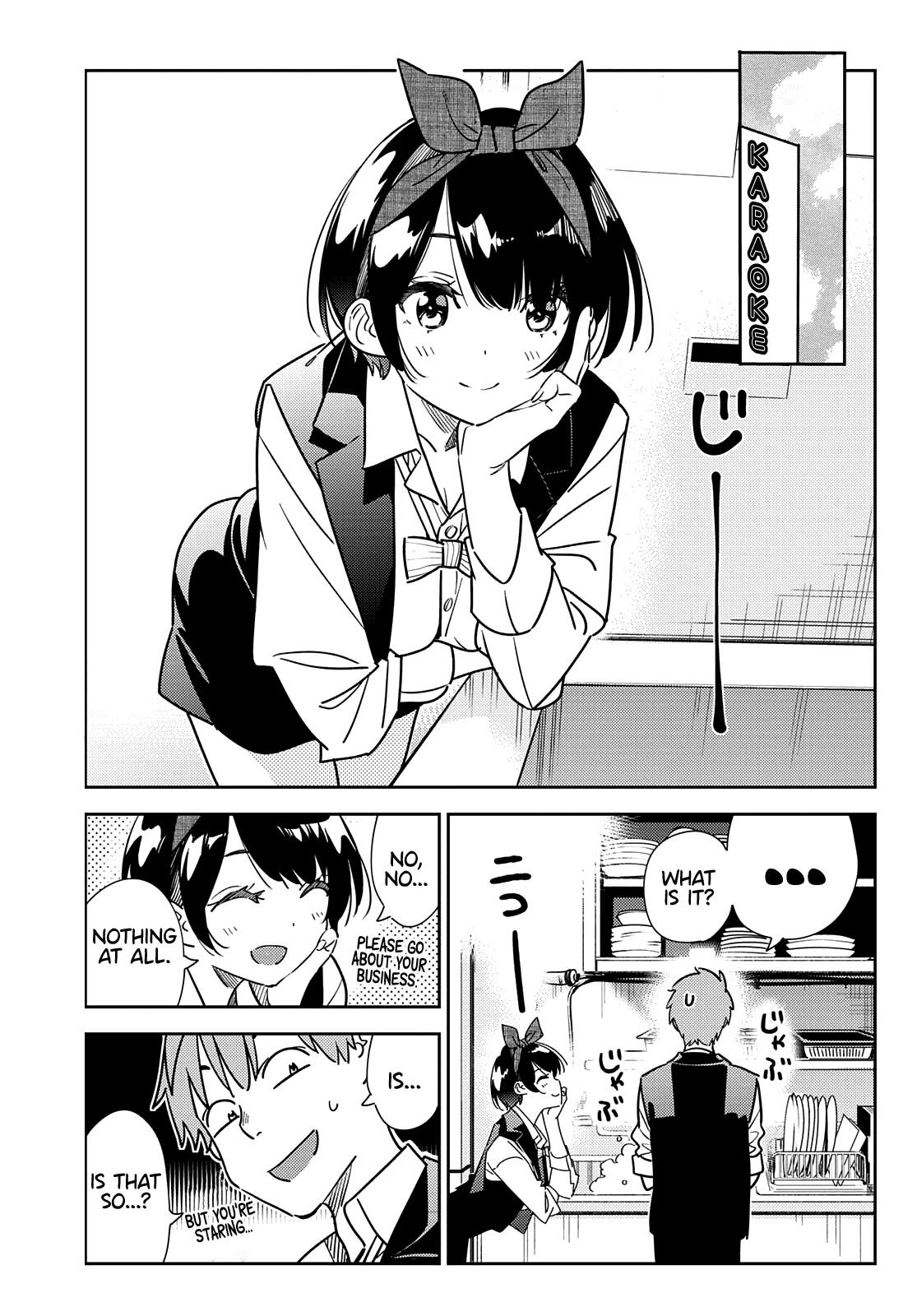 Kanojo, Okarishimasu Chapter 244 page 3 - Chapter 244: The Girlfriend and the LINE Chat