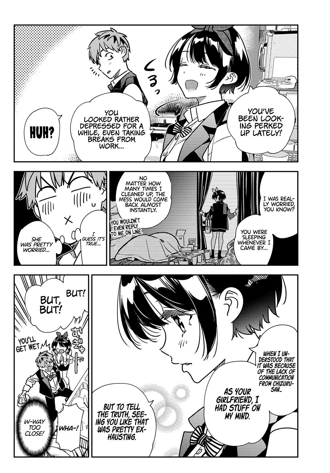 Kanojo, Okarishimasu Chapter 244 page 4 - Chapter 244: The Girlfriend and the LINE Chat