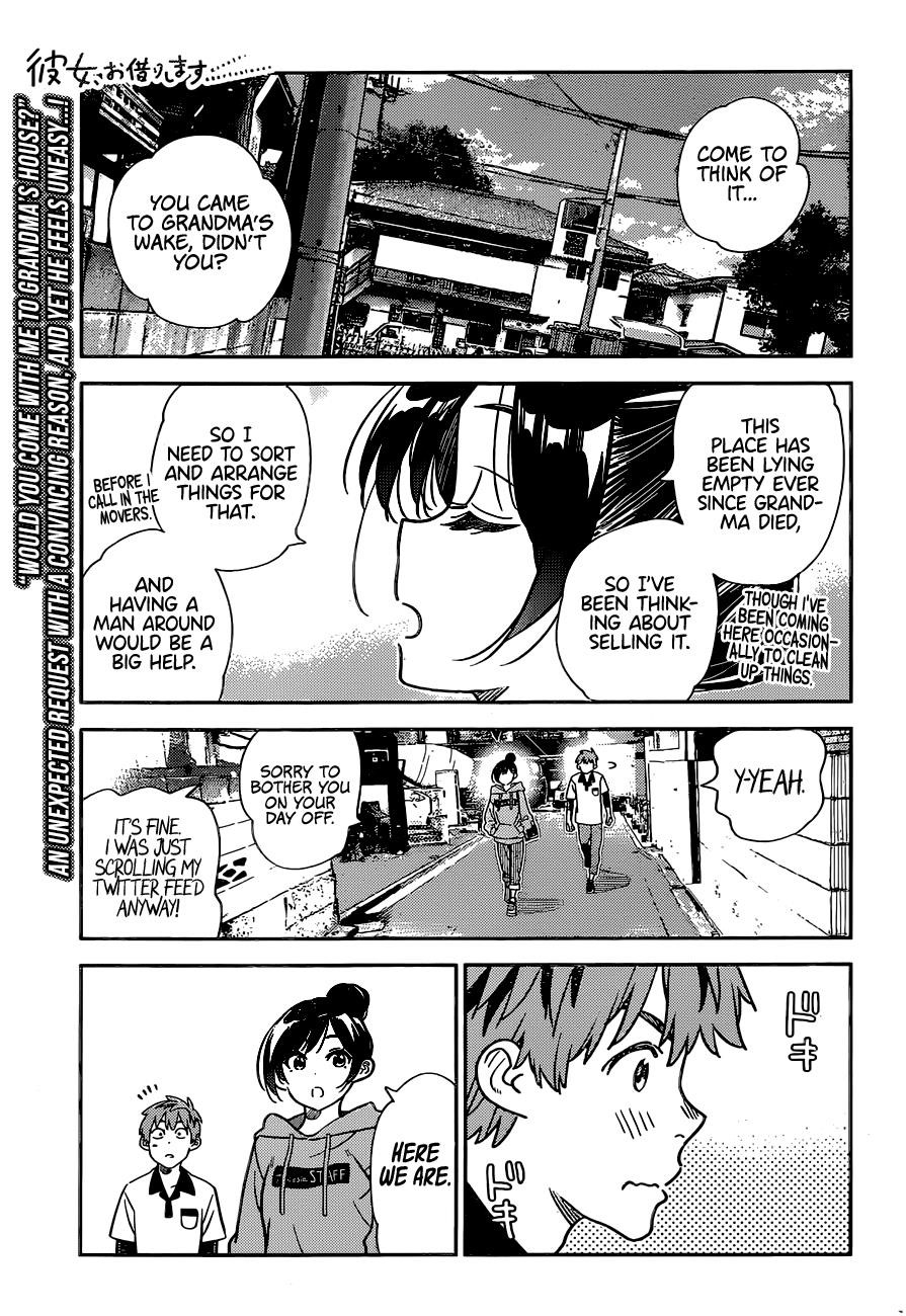Kanojo, Okarishimasu Chapter 246 page 1 - Chapter 246: The Girlfriend and the Childhood Home (Part 2)